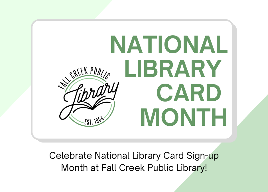 National Library Card Month